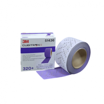 3M™ Абразивная шлифовальная полоска 737U Cubitron™ II Hookit™ Purple+, 70мм, градация P320+