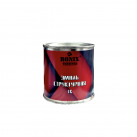 RONIX Структурная эмаль (краска) по пластику (для бамперов), 1К черная 0,25л