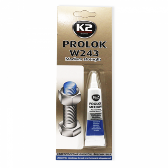 K2  Фиксатор резьбовых соединений PROLOK MEDIUM W243, средняя фиксация.