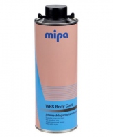 MIPA Антигравийное покрытие водорастворимое WBS Body Coat, черное, 1 л