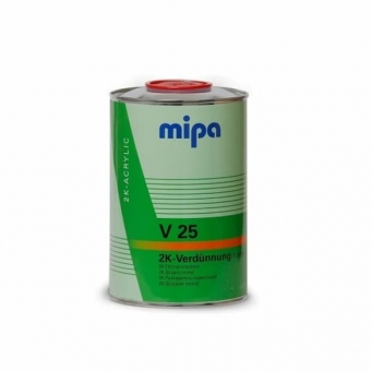 MIPA Разбавитель для акриловых красок (эмалей) 2К-Verdünnung Thinner V 25 1л.