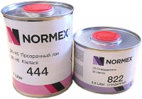 Normex Лак прозрачный 2К-HS 444 1л + 0.5л отв.
