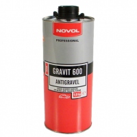 NOVOL Антигравийное антикоррозийное покрытие Gravit 600 Гравитекс, 1л/1,2кг белый
