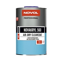 Novol Бесцветный акриловый лак NOVAKRYL 560 Air Dry SR 1л + отв 0.5л