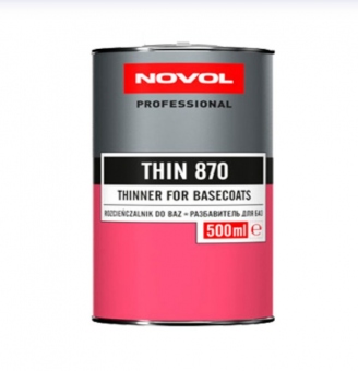 NOVOL Разбавитель для базовых красок (эмалей) THIN 870, 1л.