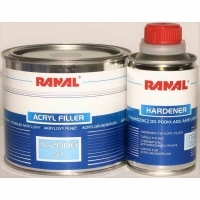 Ranal Акриловый грунт-наполнитель S2000 5+1 серый 0,4+0,08л