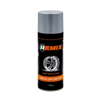 REMIX Эмаль (краска) для дисков SPRAY ACRYLIС PAINT, серебро 520мл
