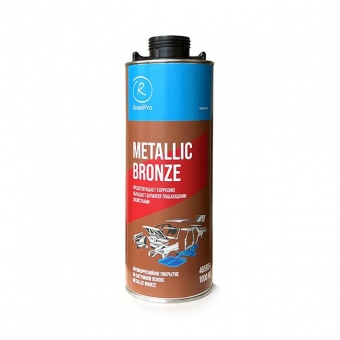 Roxel Pro Антикоррозийное покрытие ROXONE Metallic Bronze на битумной основе, бронзовое, 1 л