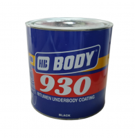 HB BODY Антикоррозийное покрытие на основе битума и каучука (мастика) 930 2,5кг
