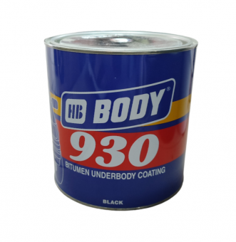 HB BODY Антикоррозийное покрытие на основе битума и каучука (мастика) 930 2,5кг