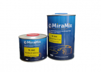 MiraMix Бесцветный акриловый лак W-800 Clear Coat HS, 1л + 0,5л отв.