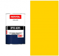 NOVOL Эмаль (краска) акриловая 2K AFRIKA YELLOW (цвет: желтый), БЕЗ ОТВЕРДИТЕЛЯ