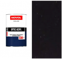 NOVOL Эмаль (краска) акриловая 2K Deep Black (цвет: супер черный), БЕЗ ОТВЕРДИТЕЛЯ