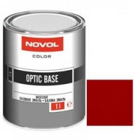 NOVOL Эмаль (краска) базовая DAEWOO 77U (Lada 104, Mers 548) Red Rearl, Optic Base 1.0л