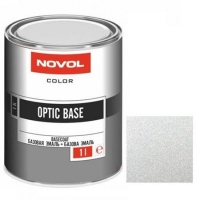 NOVOL Эмаль (краска) базовая TOYOTA 1F7 Silver, Optic Base 1.0л
