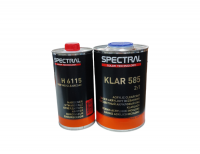 SPECTRAL Бесцветный акриловый лак KLAR 585 SR 1л+0,5отв