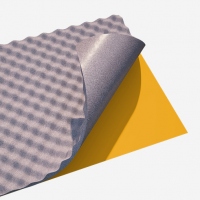 Comfort mat PREMIUM Шумопоглощающий материал SOFT WAVE 15, толщина 15мм, лист 700х1000мм