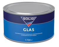 SOLID Наполнительная полиэфирная шпатлевка, усиленная стекловолокном GLASS 1,7кг