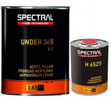Spectral Акриловый грунт-наполнитель Under 365 4:1 "P3" 2.8л серый