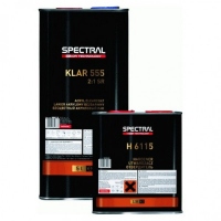 Spectral Бесцветный акриловый лак Klar 555 SR 5л + 2,5 отв. Н6115