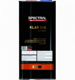 SPECTRAL Бесцветный акриловый лак KLAR 565 VHS 5л + 2,5л отв
