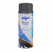 MIPA Спрей структурная бамперная краска Bumper paint, серая, 400мл