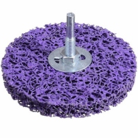 STRONG (стронг) Круг абразивный зачистной (коралл) D=150 фиолетовый + болт