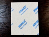 Kovax. Абразивная губка Superfine Highflex P240-400, лист 140 x 115 x 6 мм