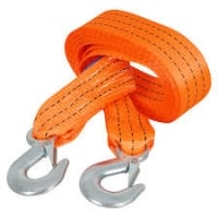 Трос буксировочный лента 2 крюка 12 т-6 метров МАЯКАВТО