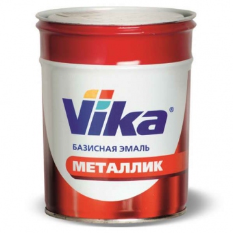VIKA Эмаль (краска) базовая FORD 2431C Moondust Silver, 1л (0,9 кг)