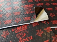 Comfort mat PREMIUM Виброизоляционный материал VIPER, толщина 3мм, лист 500х700мм