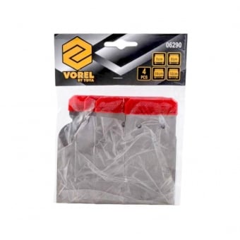 VOREL  Набор металлических шпателей (нерж.) "японский" 4шт.