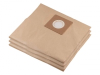 WORTEX Мешок для пылесоса бумажный 30 л. (Диаметр посадочного 70 мм) комплект 3шт.