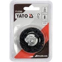 Yato Круг абразивный зачистной (коралл) со стержнем 50 мм YT-47800